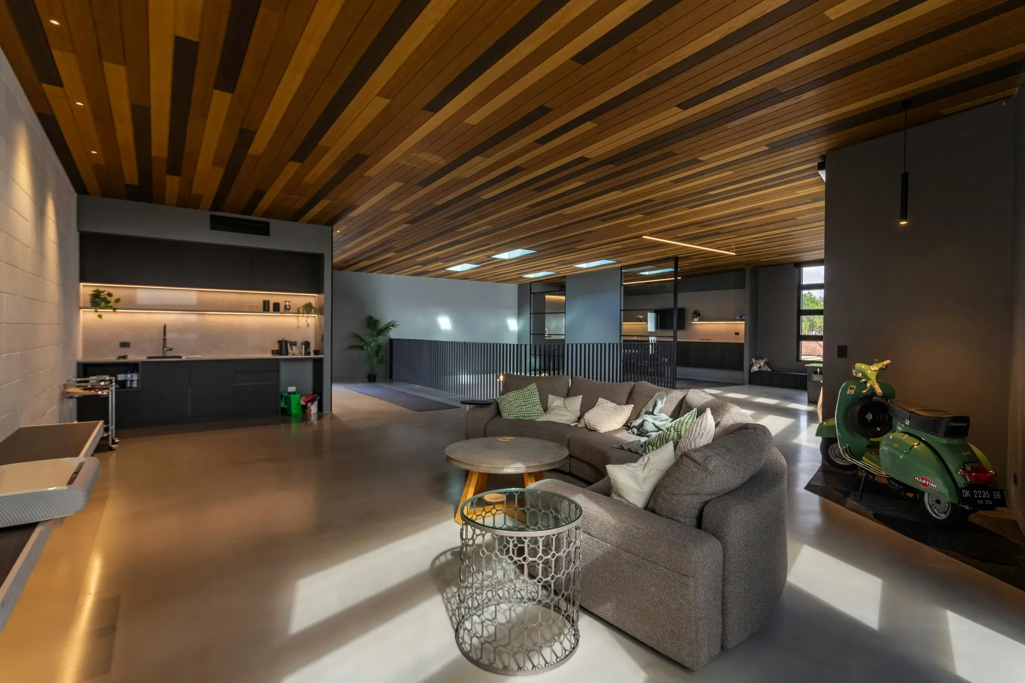 The Grid Building, interior